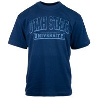 Utah state university collegiate navy unisex t-shirt
